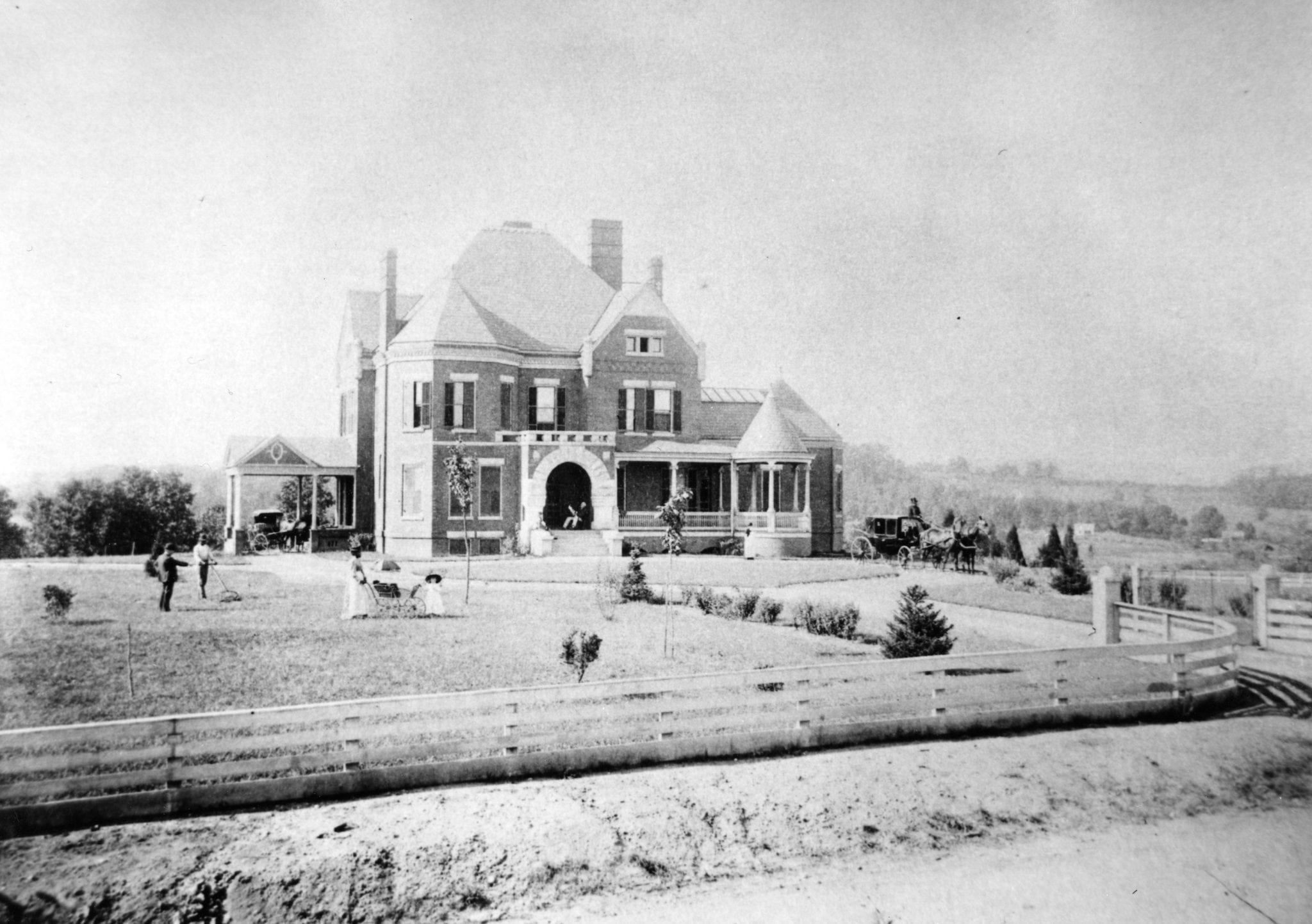 Westwood Mansion in 1890