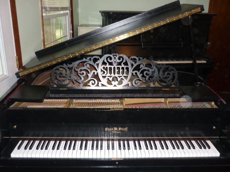 repaired piano